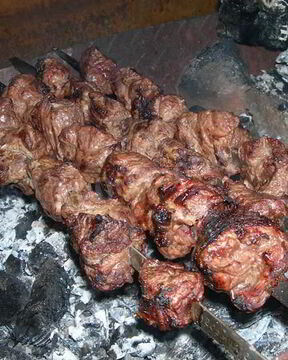 Шашлык из медвежатины