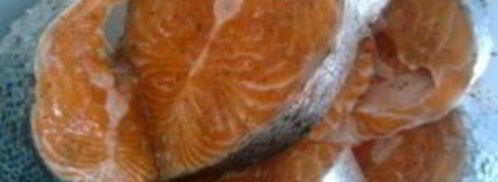 шашлык из рыбы на костре. Шаг 3