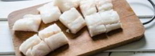 шашлык из рыбы трески. Шаг 2