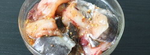 шашлык из сома в духовке. Шаг 6