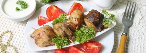 шашлык из сома в духовке. Шаг 8