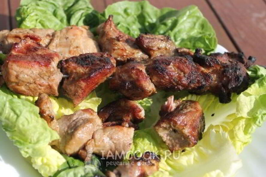 Рецепт шашлык из свинины на минералке