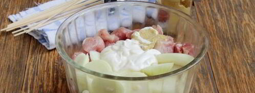 шашлык из свинины на шпажках в духовке. Шаг 5