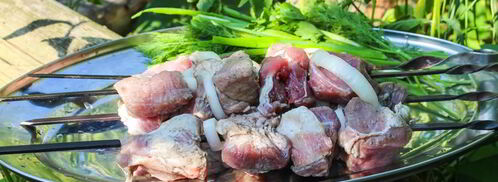 шашлык из свинины с уксусом и луком. Шаг 3