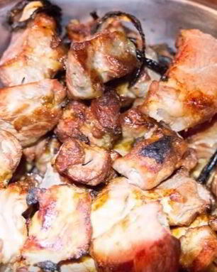 Шашлык из свинины с уксусом