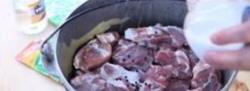 шашлык из свинины с уксусом. Шаг 2