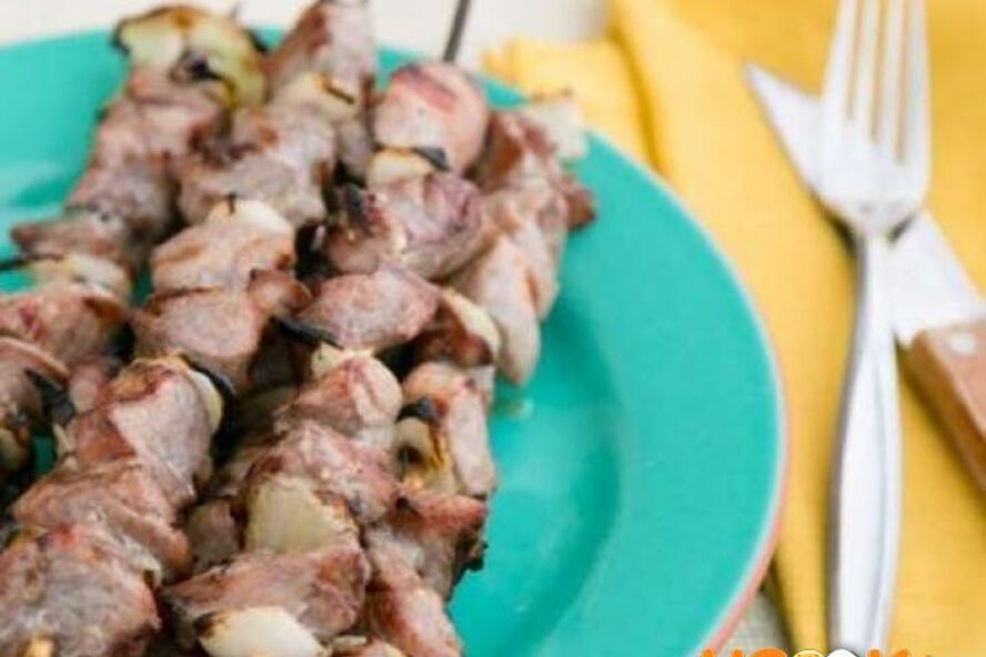 Рецепт шашлык из свинины в вине