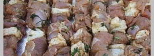 шашлык из свиной печени. Шаг 6