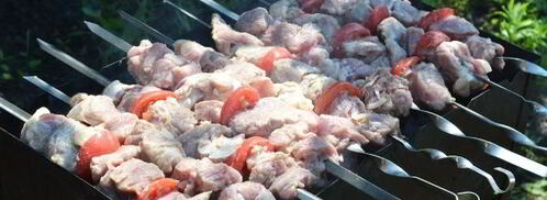 шашлык из свиной вырезки. Шаг 13