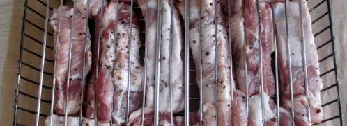 шашлык из свиных ребрышек. Шаг 6