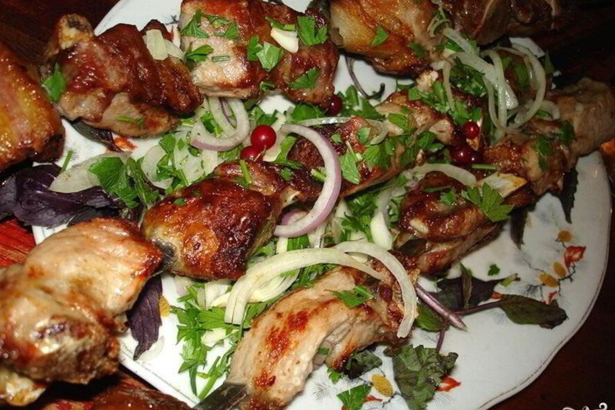 Рецепт шашлык по-кавказски