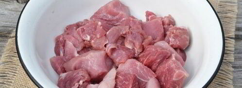 свиной шашлык с овощами на углях. Шаг 3