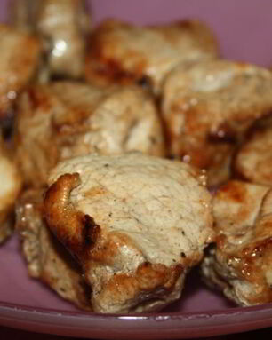 Экспресс-шашлык из свиной вырезки без маринования