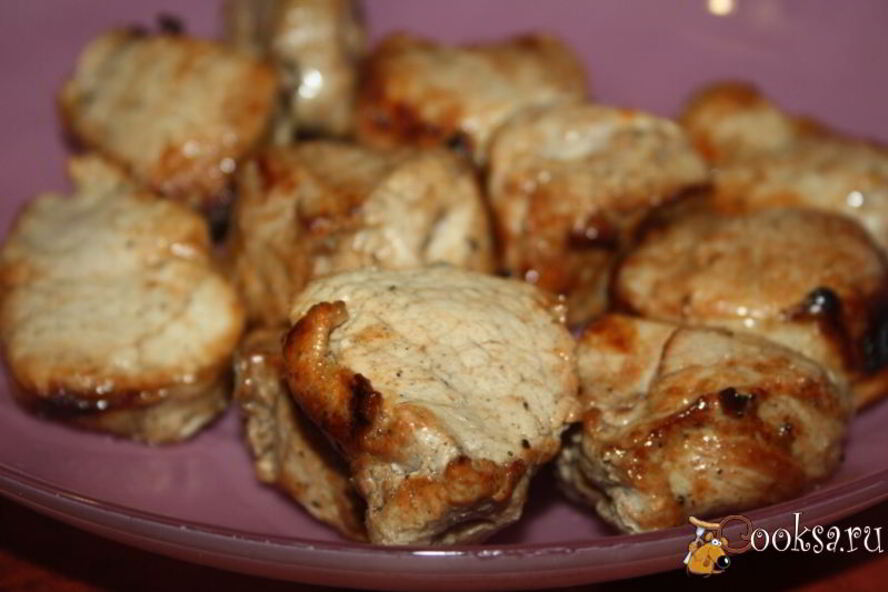 Рецепт экспресс-шашлык из свиной вырезки без маринования