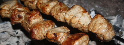 экспресс-шашлык из свиной вырезки без маринования. Шаг 4