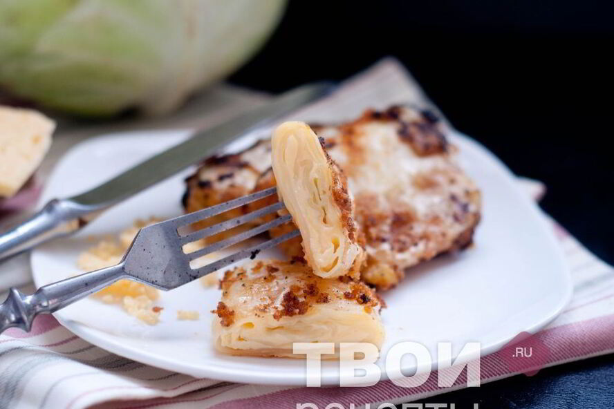 Рецепт шницель из капусты