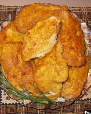 Шницель из куриной грудки