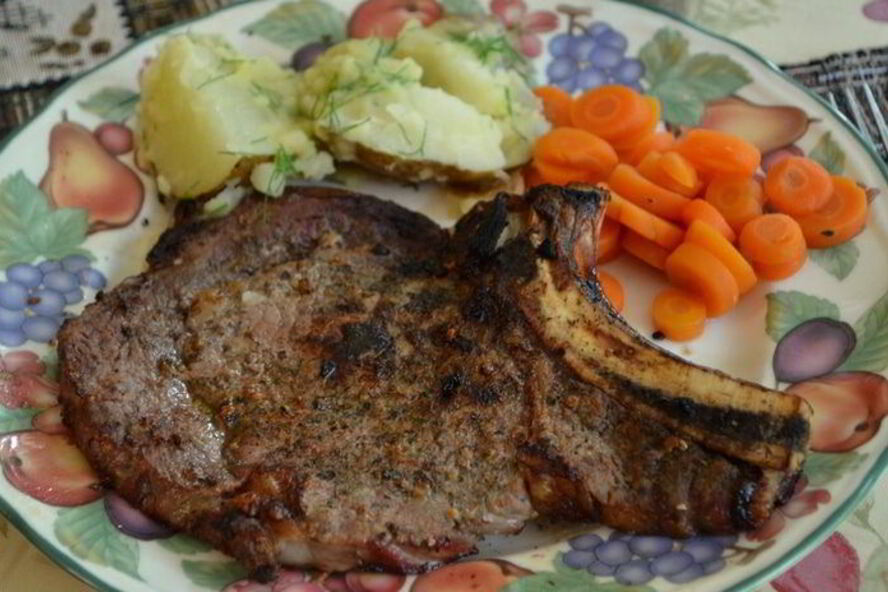 Рецепт говяжьи стейки на гриле