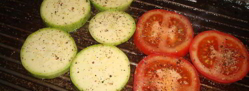 рибай стейк с овощами гриль. Шаг 7