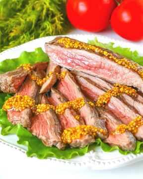 Стейк из говядины на гриле