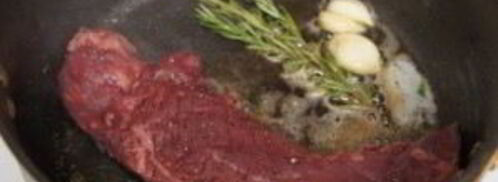 стейк из говядины с грибным соусом. Шаг 3