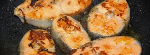 стейк из кижуча в соке красного апельсина. Шаг 8