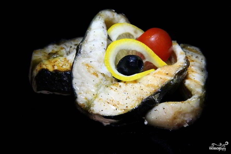 Рецепт стейк из осетрины