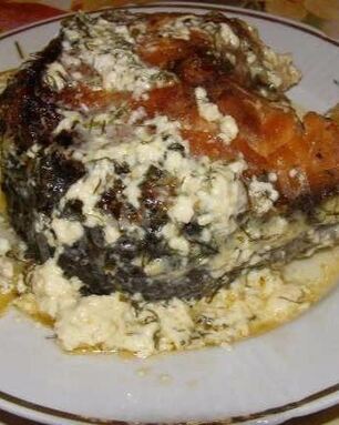 Стейк из семги в духовке запеченный