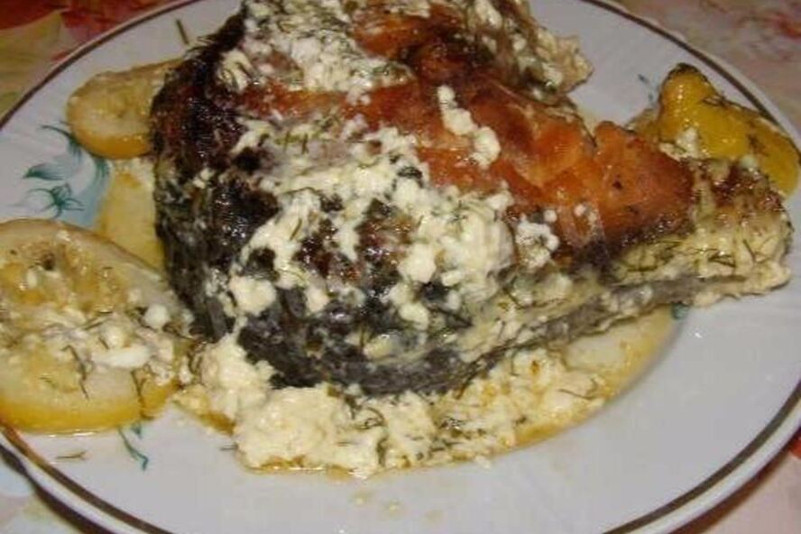 Рецепт стейк из семги в духовке запеченный