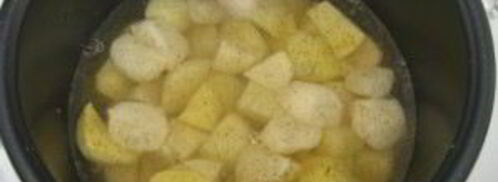 стейк из семги в мультиварке. Шаг 3