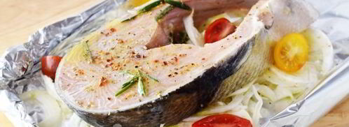 стейк лосося в духовке. Шаг 9