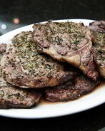 Стейк на решетке