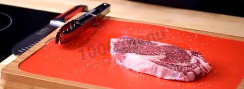 стейк рибай на сковороде. Шаг 4