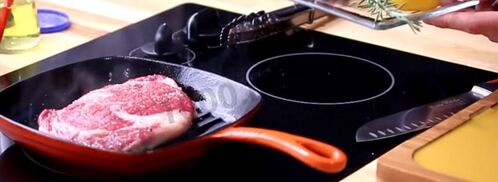 стейк рибай на сковороде. Шаг 8