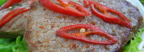 стейк с кровью из говядины. Шаг 8