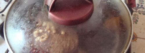 стейк с салатом микс. Шаг 9