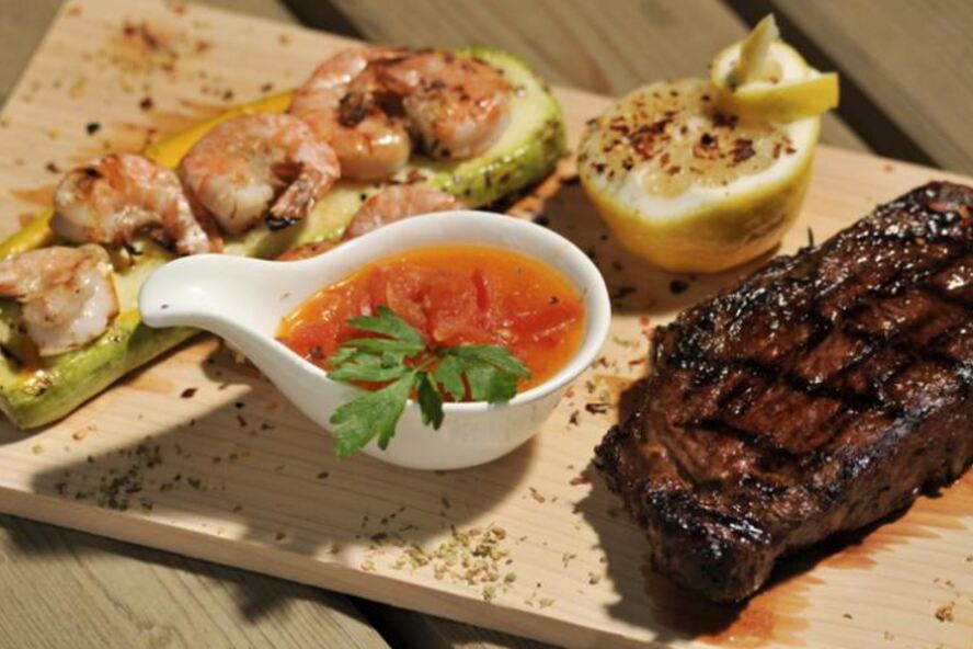 Рецепт стейк с сэндвичем из кабачка