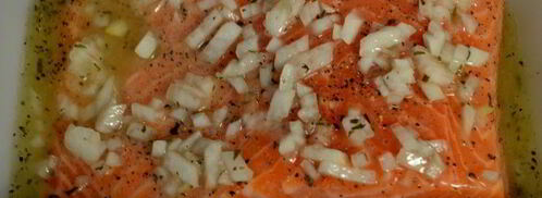 стейк семги на вермут-маринаде. Шаг 2