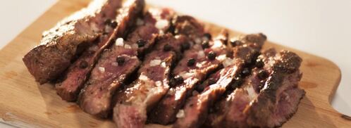 стейк топ-блейд. Шаг 2