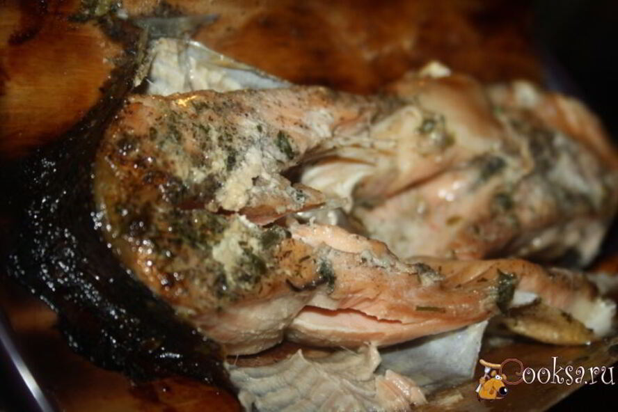 Рецепт стейки форели в гриль-бумаге на мангале