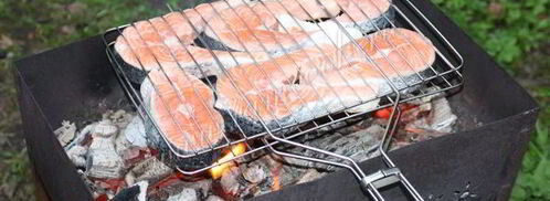 стейки из семги на углях. Шаг 5