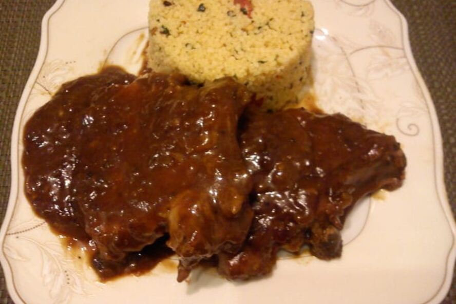 Рецепт стейки с мадерой