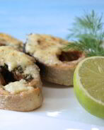 Запеченные стейки горбуши