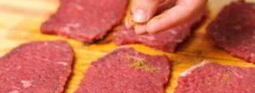 жареный стейк. Шаг 4