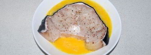 жареные стейки акулы. Шаг 4