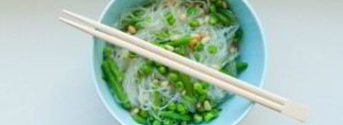 стеклянная лапша с овощами. Шаг 4