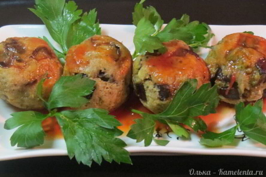 Рецепт баклажанные тефтельки