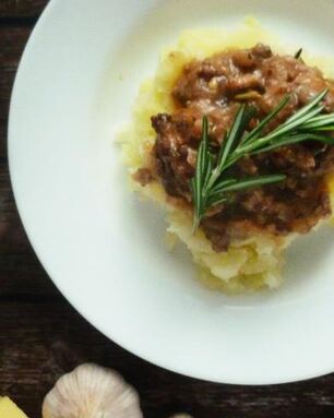 Британские тефтели с подливой