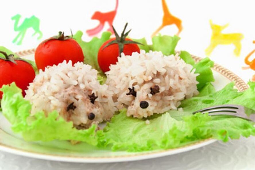 Рецепт ежики рисовые тефтели