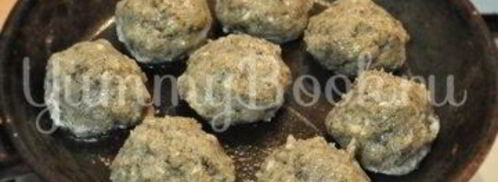 куриные тефтели с грибами. Шаг 5